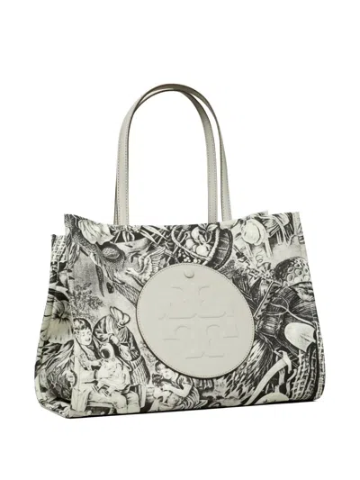 Tory Burch Medium Ella Chain Printed Tote Bag