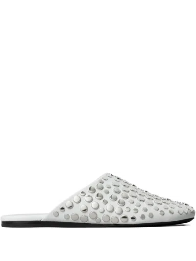 Tory Burch Studded Leather Mules