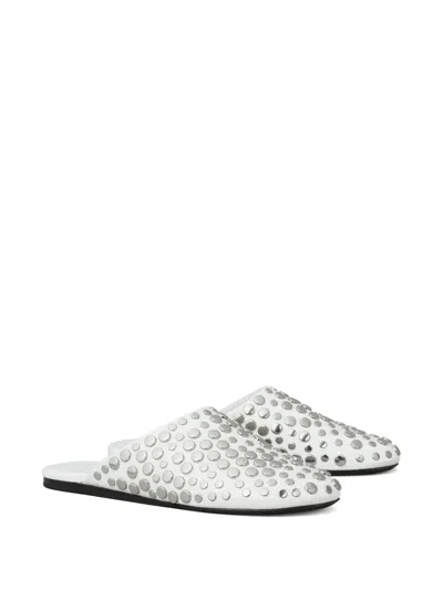 Tory Burch Studded Leather Mules