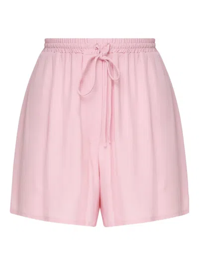 Ottod'ame Elastic-waist Drawstring Mini Shorts