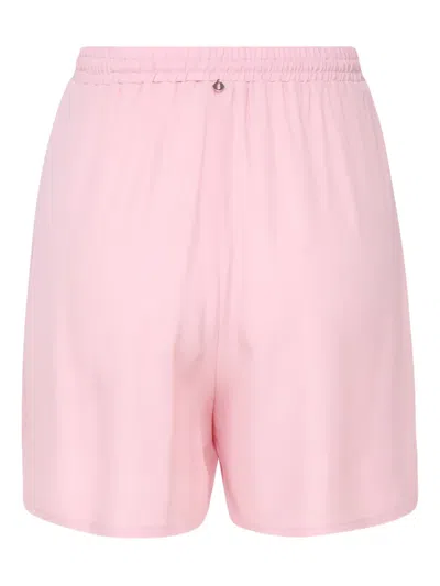 Ottod'ame Elastic-waist Drawstring Mini Shorts
