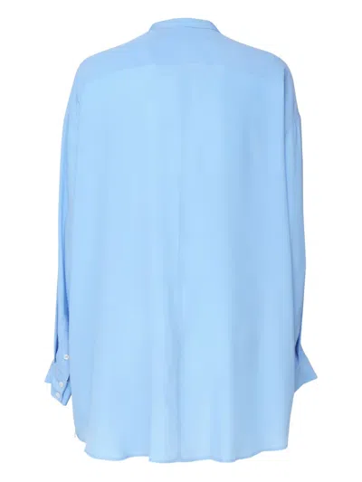 Ottod'ame Mandarin-collar Button-up Shirt