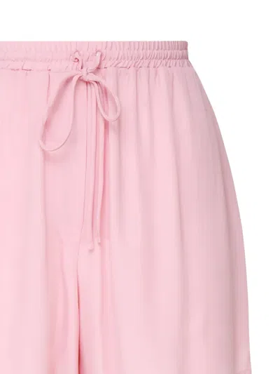 Ottod'ame Elastic-waist Drawstring Mini Shorts
