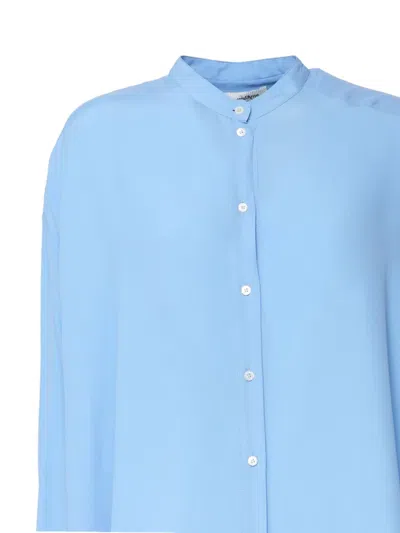 Ottod'ame Mandarin-collar Button-up Shirt