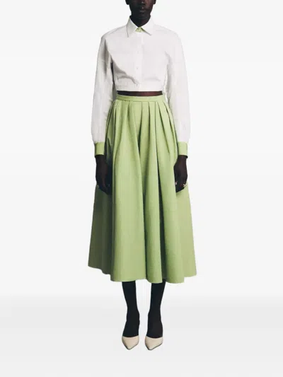 Rosie Assoulin Button-down Poplin Top