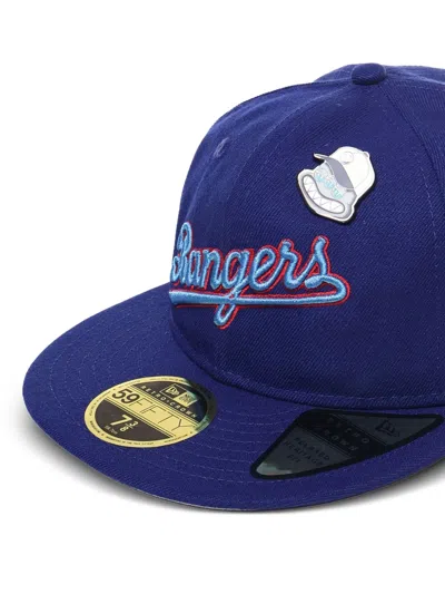 New Era Texas Rangers 59fifty Baseball Hat In Blue