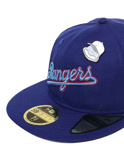 New Era Texas Rangers 59fifty Baseball Hat In Blue