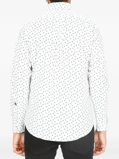Scotch & Soda Modern Fit Dress Shirt In White