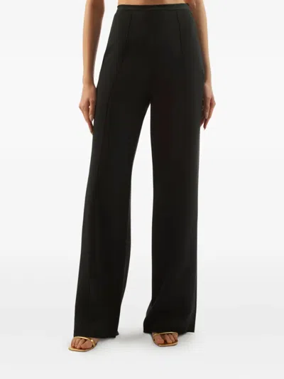 Taller Marmo Marlene Centre-seam Trousers In Black