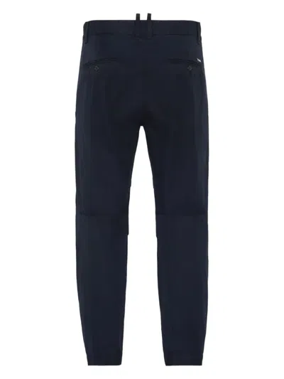 Dsquared2 Belt Loop Track Pants In Blue