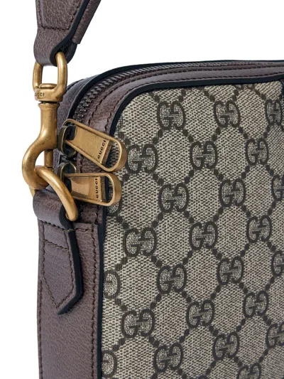 Gucci Gg Supreme Canvas Crossbody Bag