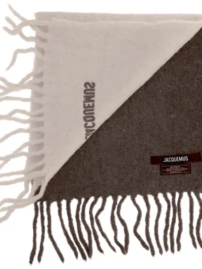 Jacquemus The Moisson Scarf In Neutral