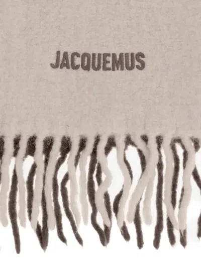 Jacquemus The Moisson Scarf In Neutral