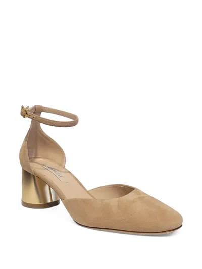 Casadei 50mm Ankle-strap Block-heel Pumps