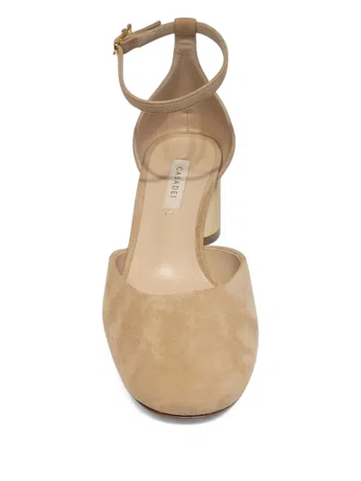 Casadei 50mm Ankle-strap Block-heel Pumps
