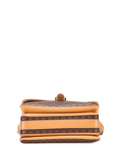 Pre-owned Celine 2011 Macadam Coated Canvas Crossbody Bag