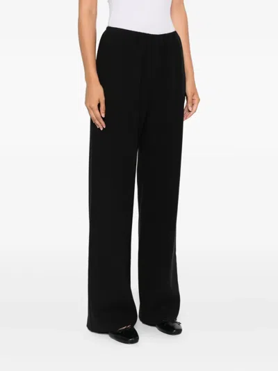 Nanushka Arvenn Elastic-waist Trousers In Black