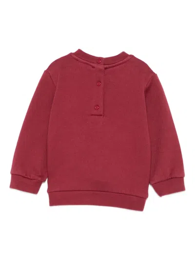 Etro Pegasus-embroidered Sweatshirt In Red