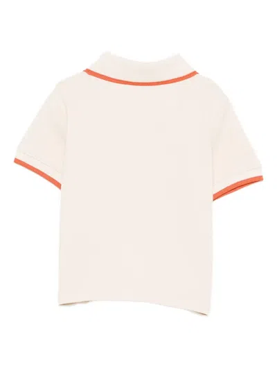 Emporio Armani Logo-detailed Polo Shirt In Pink