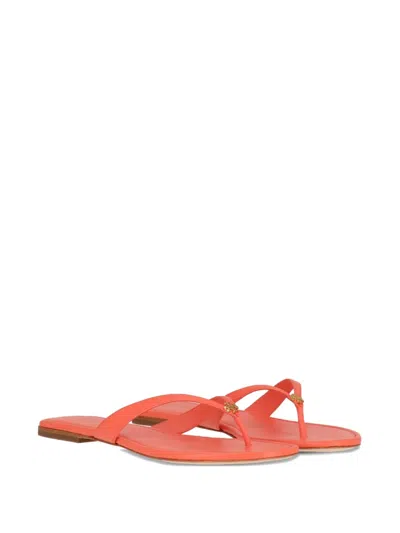 Tory Burch Leather Flip Flops