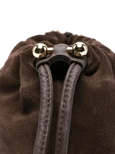 Strathberry Suede Clutch