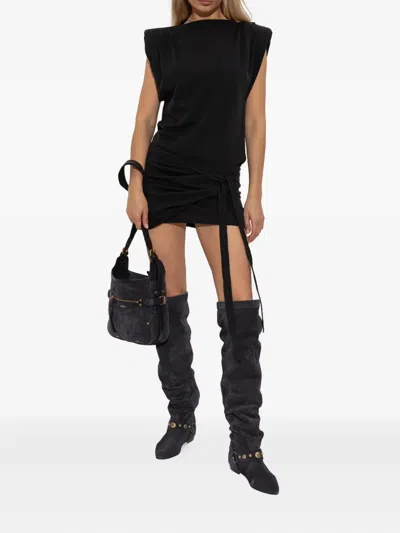 Isabel Marant Slouch Knee-high Boots In Black
