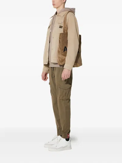 Stan Ray Patch-pocket Shirt Jacket In Neutral