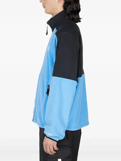 The North Face Colour-block Zip-up Sweatshirt In Multi