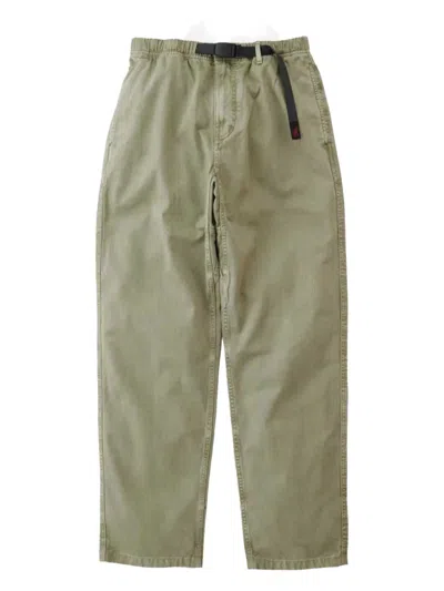 Gramicci Drawstring-waistband Performance Trousers In Green