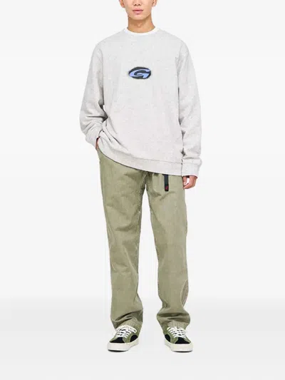Gramicci Drawstring-waistband Performance Trousers In Green
