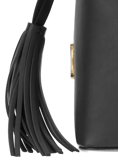 Valentino Garavani So Seau Leather Drawstring Bucket Bag