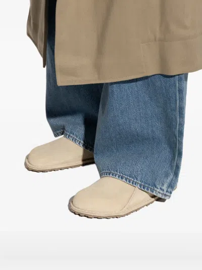 Birkenstock Lutry Buckle-detail Suede Mules