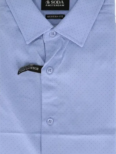 Scotch & Soda Long-sleeve Shirt In Blue