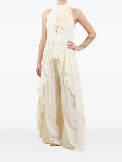 Babylone Paris Pleated Semi-sheer Trousers