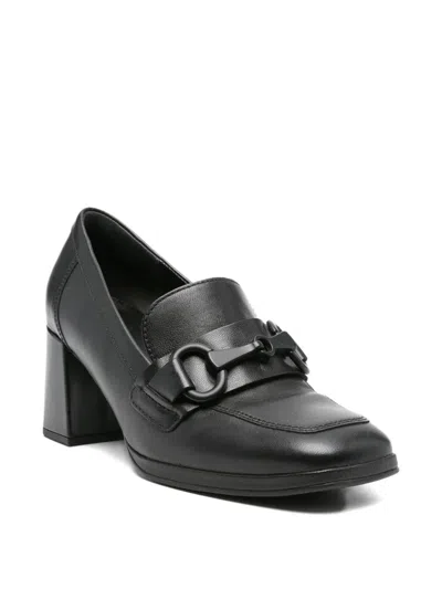 Gabor 60mm Chain-detail Pumps In Black