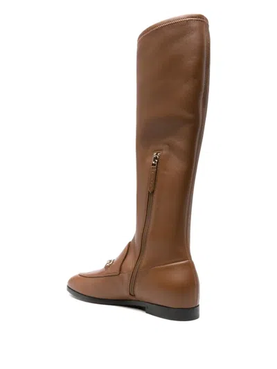 Gucci Jordaan Nappa Knee-high Boots