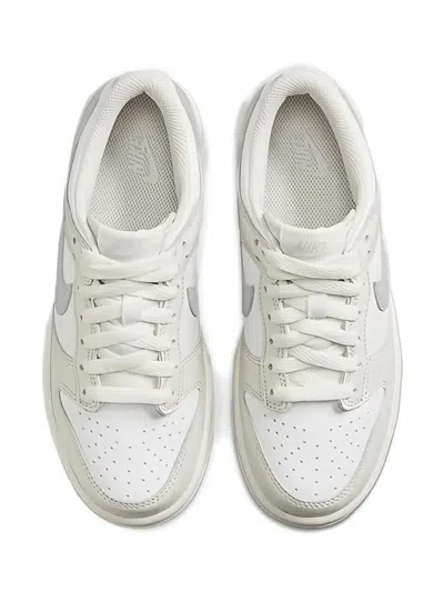 Nike Dunk Low "white/light Silver Phantom" Sneakers In White