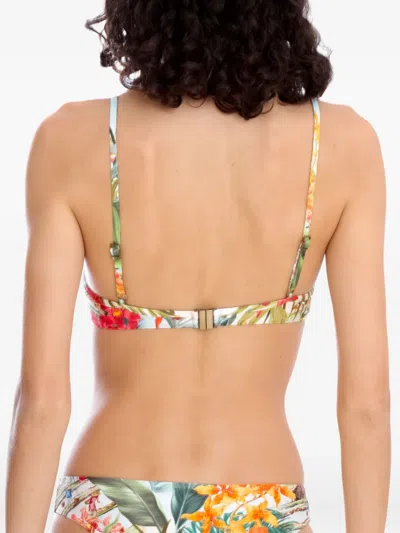 Lygia & Nanny Floral-print Bikini Top
