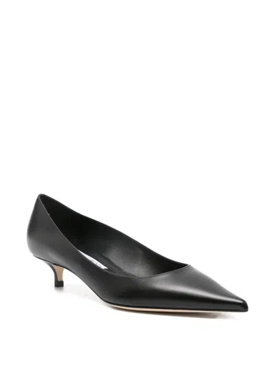 Jimmy Choo 50mm Amelia Pointed-toe Kitten-heel Pumps
