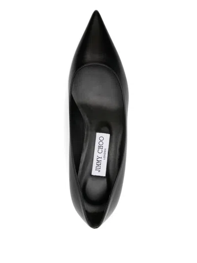Jimmy Choo 50mm Amelia Pointed-toe Kitten-heel Pumps
