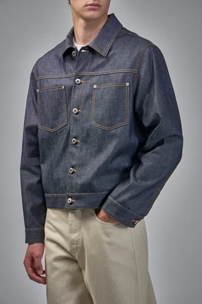 Bottega Veneta Men Denim Jacket In Multi