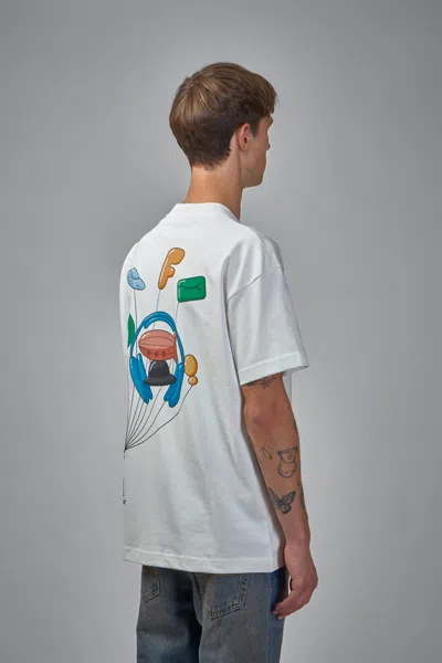 Flâneur Inflatables T-shirt In White