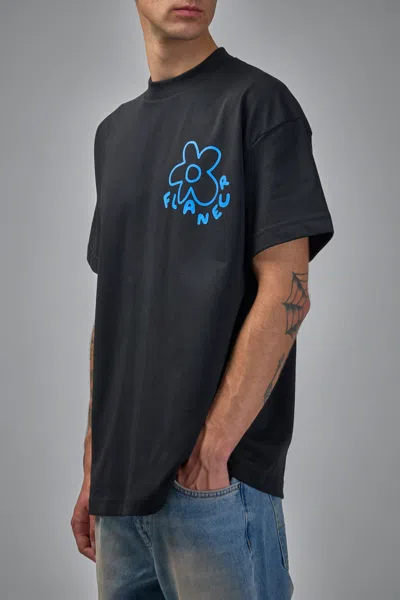 Flâneur Flower-print T-shirt