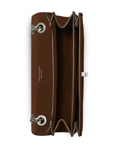 Tory Burch Kira Turnlock Shoulder Bag In Brown