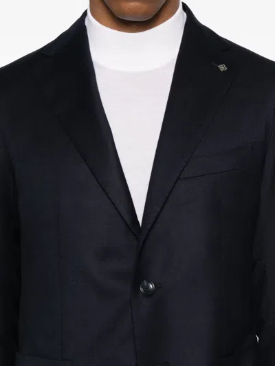 Tagliatore Two-button Tailored Suit In Black