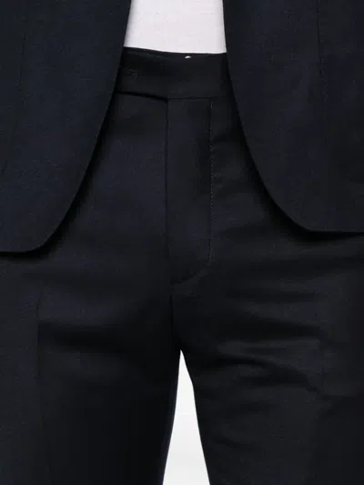 Tagliatore Two-button Tailored Suit In Black
