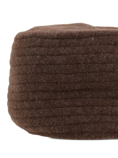 Loro Piana Alicia Wool Felt Hat In Brown