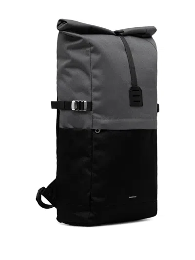 Sandqvist Icon Rolltop Backpack In Black