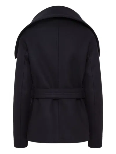 Dsquared2 Double-breasted Coat In Blue