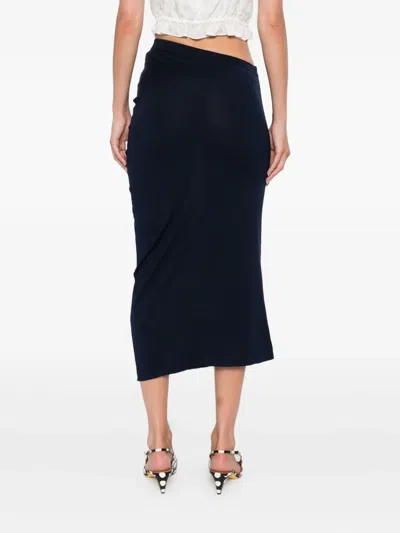 Moschino Asymmetric-design Midi Skirt